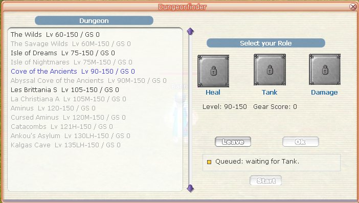 Dungeon Finder